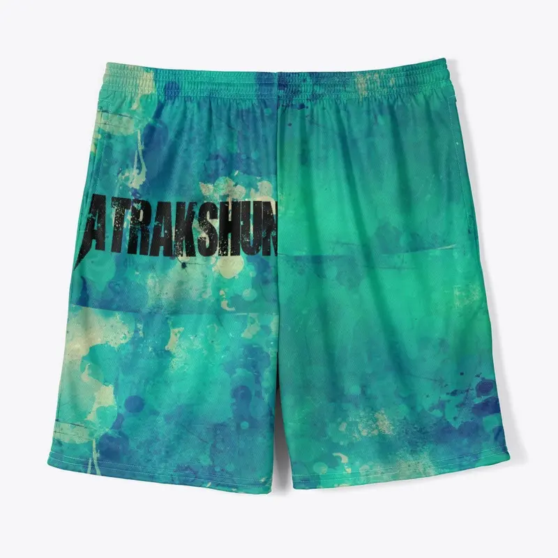 Atrakshun Verde Shorts