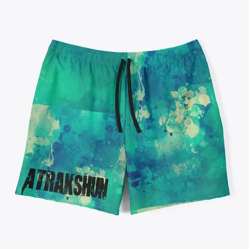 Atrakshun Verde Shorts